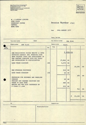 1976 Rolls-Royce Silver Wraith II à vendre (picture 138 of 192)