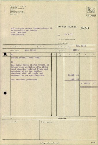 1976 Rolls-Royce Silver Wraith II à vendre (picture 141 of 192)