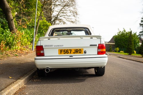 1988 Ford Escort Mk4 XR3i Convertible with Janspeed Turbo Conversion 1 of 5 UK Cars à venda (imagem 5 de 133)