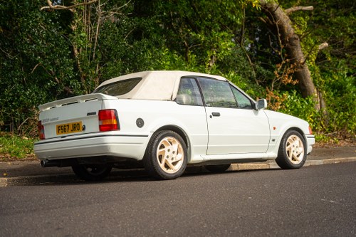 1988 Ford Escort Mk4 XR3i Convertible with Janspeed Turbo Conversion 1 of 5 UK Cars à venda (imagem 23 de 133)