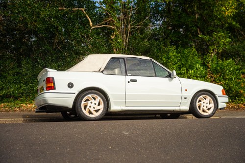 1988 Ford Escort Mk4 XR3i Convertible with Janspeed Turbo Conversion 1 of 5 UK Cars à venda (imagem 24 de 133)