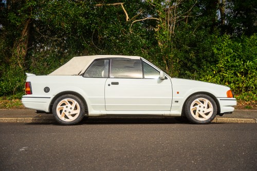 1988 Ford Escort Mk4 XR3i Convertible with Janspeed Turbo Conversion 1 of 5 UK Cars à venda (imagem 25 de 133)