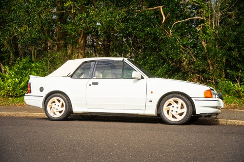 1988 Ford Escort Mk4 XR3i Convertible with Janspeed Turbo Conversion 1 of 5 UK Cars à venda (imagem 26 de 133)