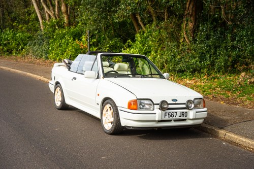 1988 Ford Escort Mk4 XR3i Convertible with Janspeed Turbo Conversion 1 of 5 UK Cars à venda (imagem 11 de 133)