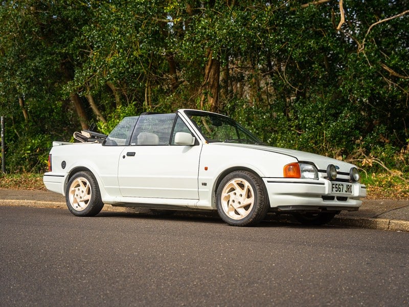 Rapid Classics: Eine Suche. Alle Oldtimer. 7 » Rapid Classics: Eine Suche. Alle Oldtimer. 1988 Ford Escort Mk4 XR3i Convertible with Janspeed Turbo Conversion 1 of 5 UK Cars