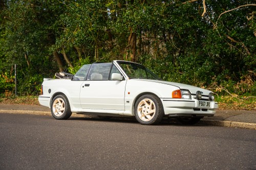 1988 Ford Escort Mk4 XR3i Convertible with Janspeed Turbo Conversion 1 of 5 UK Cars à venda (imagem 1 de 133)