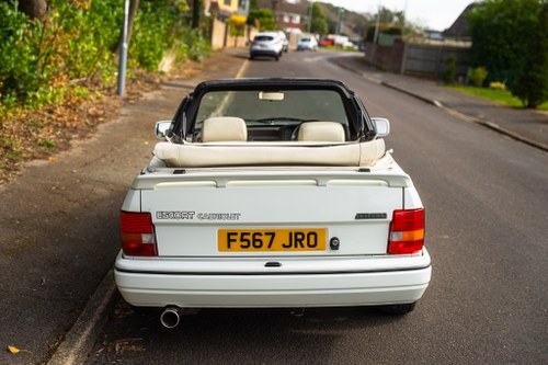 1988 Ford Escort Mk4 XR3i Convertible with Janspeed Turbo Conversion 1 of 5 UK Cars à venda (imagem 13 de 133)