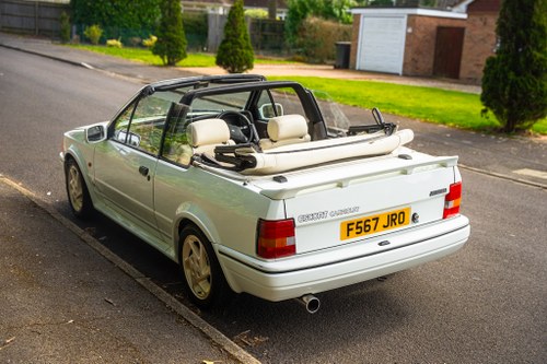 1988 Ford Escort Mk4 XR3i Convertible with Janspeed Turbo Conversion 1 of 5 UK Cars à venda (imagem 14 de 133)