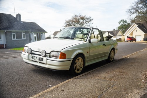 1988 Ford Escort Mk4 XR3i Convertible with Janspeed Turbo Conversion 1 of 5 UK Cars à venda (imagem 15 de 133)