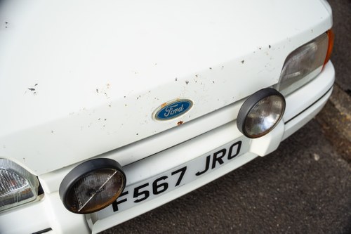 1988 Ford Escort Mk4 XR3i Convertible with Janspeed Turbo Conversion 1 of 5 UK Cars à venda (imagem 76 de 133)