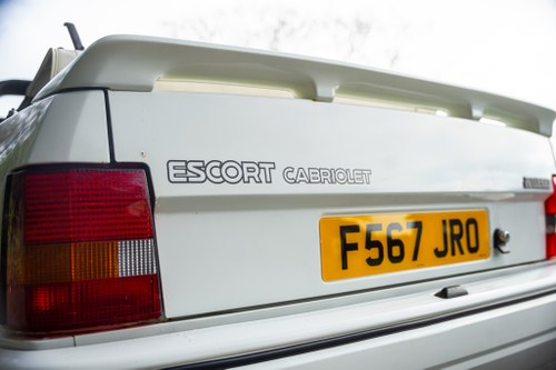 1988 Ford Escort Mk4 XR3i Convertible with Janspeed Turbo Conversion 1 of 5 UK Cars à venda (imagem 84 de 133)