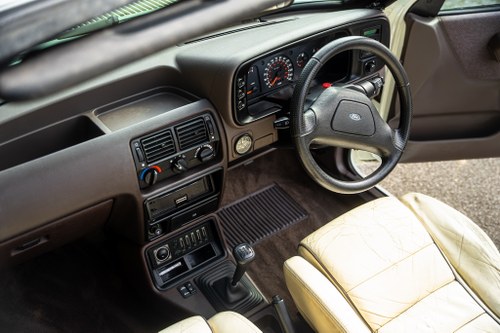 1988 Ford Escort Mk4 XR3i Convertible with Janspeed Turbo Conversion 1 of 5 UK Cars à venda (imagem 45 de 133)