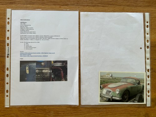 1958 MG MGA Coupé For Sale (picture 189 of 217)