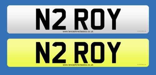 Registration Number N2 ROY for Sale For Sale