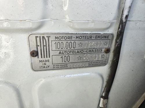 1959 Fiat 600 ‘Suicide Door’ example zum Verkauf (Bild 57 von 81)