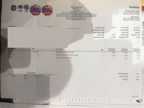 1972 MGB GT In vendita (immagine 155 di 163)