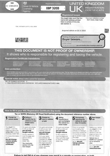 1966 Triumph TR4A IRS For Sale (picture 138 of 142)