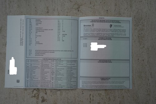 1978 Chevrolet Corvette C3 Targa L82 In vendita (immagine 139 di 145)