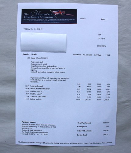 1971 Jaguar E-Type Series III FHC 2+2 En venta (imagen 129 de 134)