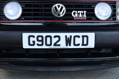 1989 Volkswagen Golf GTi Mk 2 16v "Big Bumper" Te koop (foto 107 van 270)