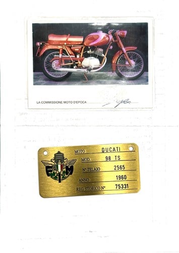 1960 Ducati 98 TS Te koop (foto 18 van 22)