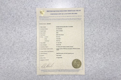 1963 Morris Minor 1100 Tourer Convertible For Sale (picture 95 of 101)