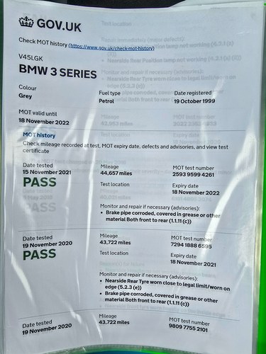 1999 BMW E36 328i Convertible Automatic For Sale (picture 220 of 226)