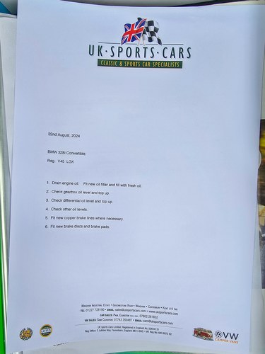 1999 BMW E36 328i Convertible Automatic For Sale (picture 222 of 226)