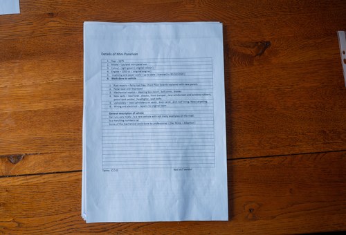 1976 Mini Van In vendita (immagine 165 di 170)