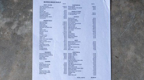 1952 Morris Minor Series II Mongol Rally Car à vendre (picture 201 of 202)