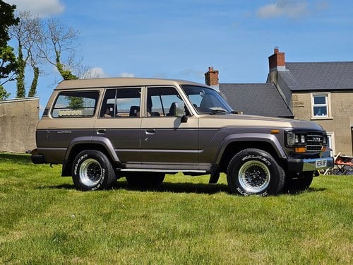 1990 Toyota Land Cruiser VX Sahara J60 High Roof 12H-T 4.0L TD In vendita (immagine 19 di 137)