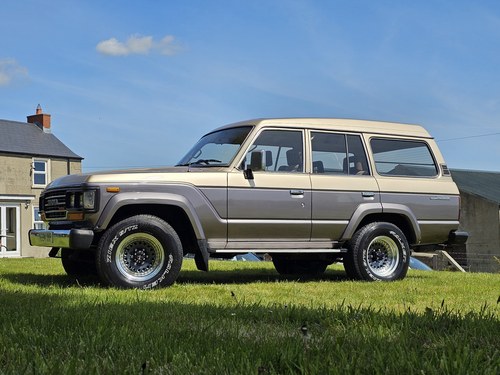 1990 Toyota Land Cruiser VX Sahara J60 High Roof 12H-T 4.0L TD In vendita (immagine 21 di 137)
