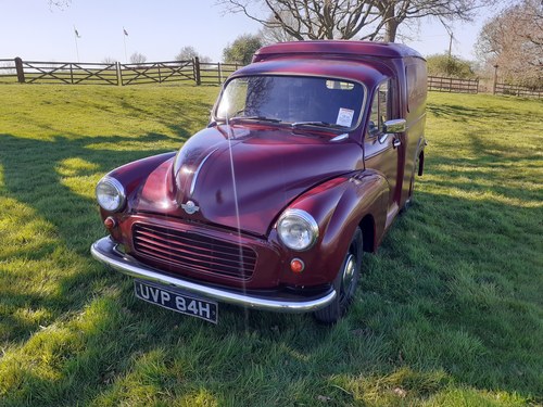1970 Morris Minor 1000 Van à venda (imagem 7 de 117)