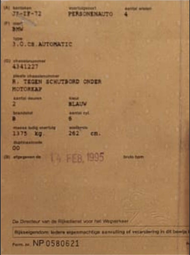 1972 BMW E9 3.0 CS zum Verkauf (Bild 87 von 87)