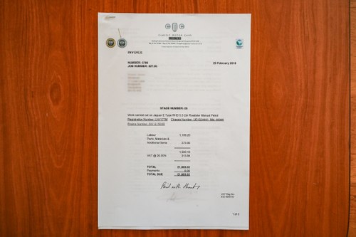 1974 Jaguar E-Type Series 3 V12 OTS RHD For Sale (picture 287 of 295)