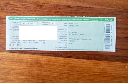 1982 Mercedes-Benz 280SL R107 For Sale (picture 157 of 189)