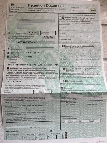 Private Plate 'A42LLN' For Sale (picture 2 of 3)