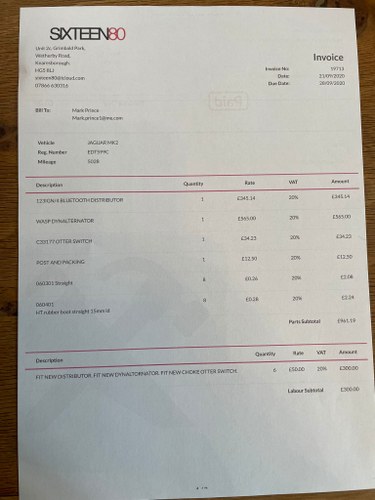 1965 Jaguar Mk2 3.4 Automatic à vendre (picture 149 of 157)