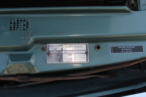 1988 Mercedes-Benz R107 300SL In vendita (immagine 121 di 159)