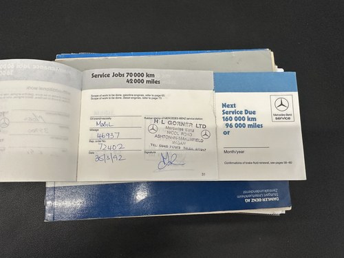 1988 Mercedes-Benz R107 300SL In vendita (immagine 150 di 159)