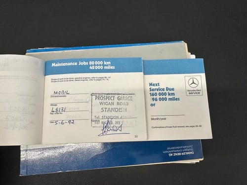 1988 Mercedes-Benz R107 300SL In vendita (immagine 151 di 159)