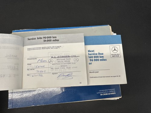 1988 Mercedes-Benz R107 300SL In vendita (immagine 152 di 159)