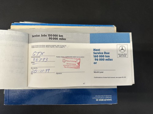 1988 Mercedes-Benz R107 300SL In vendita (immagine 158 di 159)