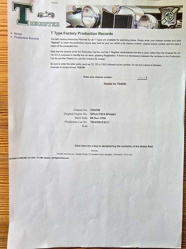 1951 MG TD For Sale (picture 201 of 205)