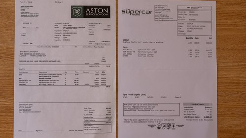 2002 Aston Martin DB7 V12 Vantage Volante Jubilee 1 of 10 zum Verkauf (Bild 203 von 211)