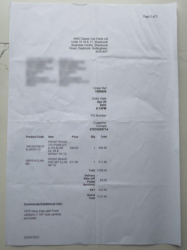 1970 Lotus Elan S4 zum Verkauf (Bild 108 von 113)