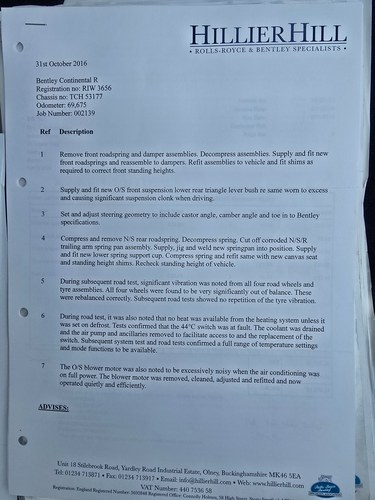 1996 Bentley Continental R Mulliner In vendita (immagine 243 di 275)