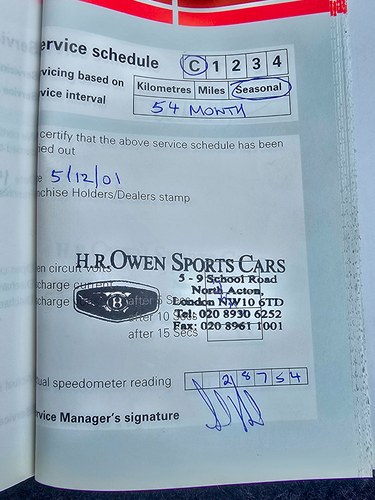 1996 Bentley Continental R Mulliner In vendita (immagine 268 di 275)