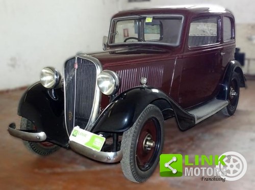 1937 FIAT - Balilla '37 ISCRITTA ASI For Sale