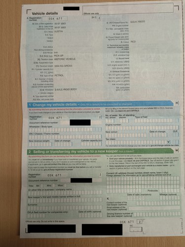 1953 Austin A40 Pick Up In vendita (immagine 178 di 181)